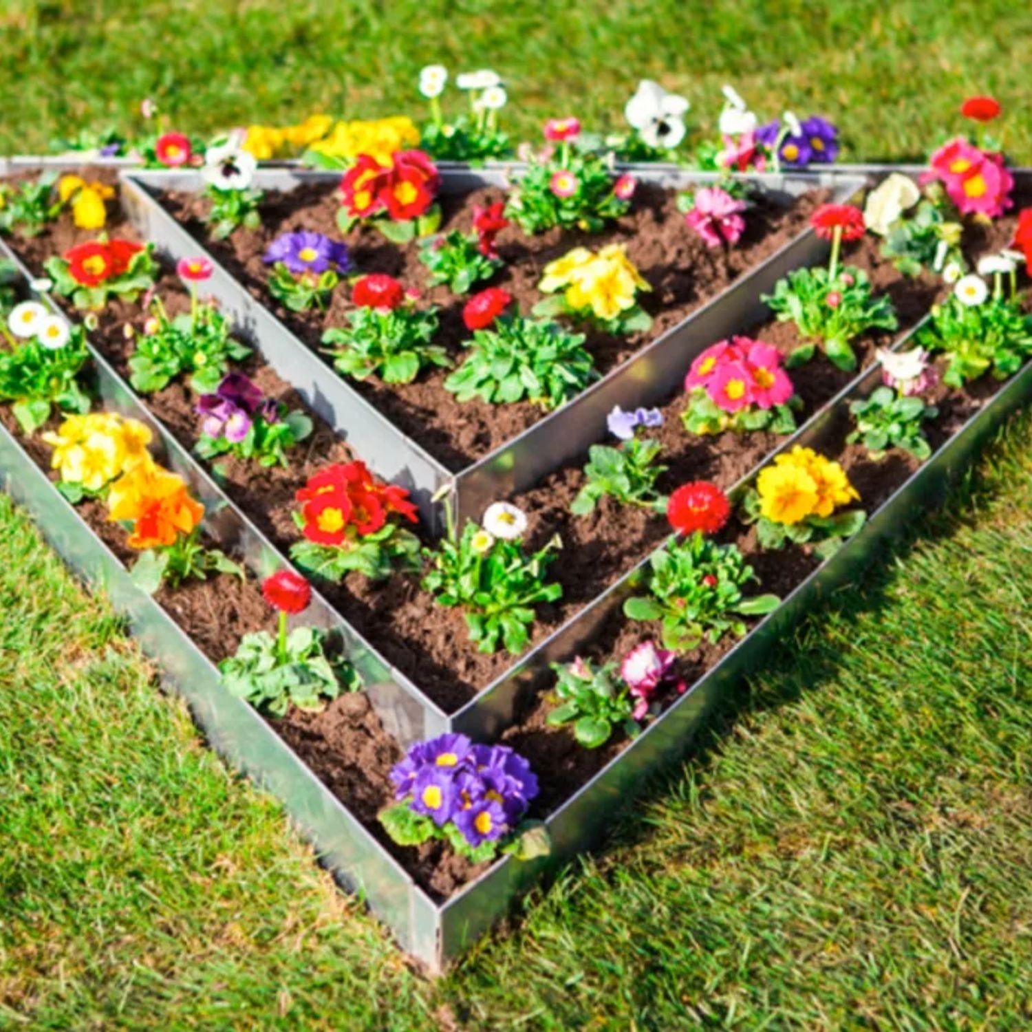 Pirámide De Flores [3 Piezas: 120 X 13,5cm]_4