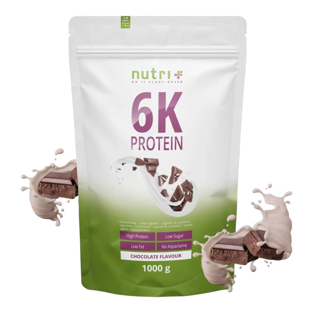 Proteína Vegana En Polvo 1 Kg, 6 Fuentes Vegetales - Nutri+ Vegan 6k_0
