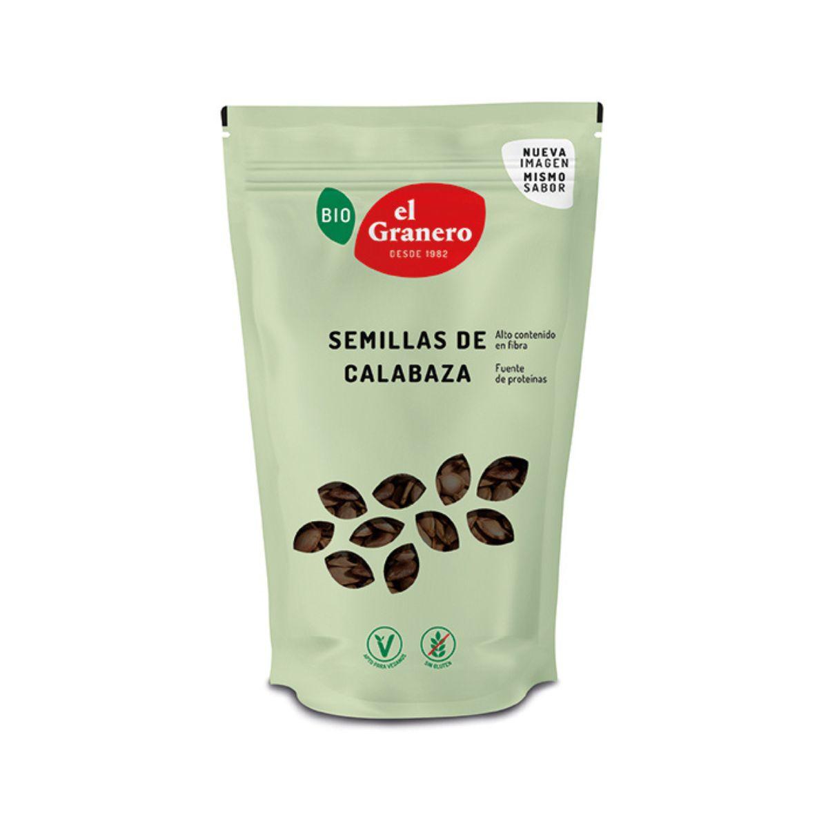 Semillas de Calabaza Bio. El Granero. 250 g