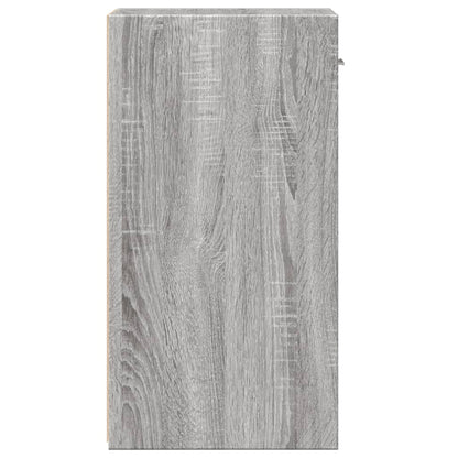 Mesita De Noche Madera De Ingeniería Gris Sonoma 35x34x65 Cm_4