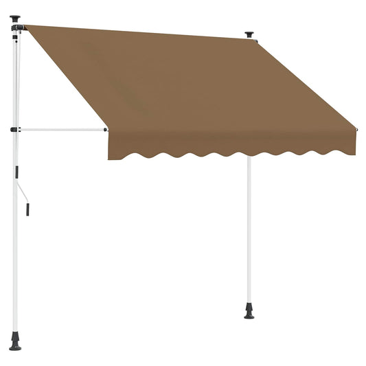 Toldo Retráctil Manual Beige 250 Cm_0