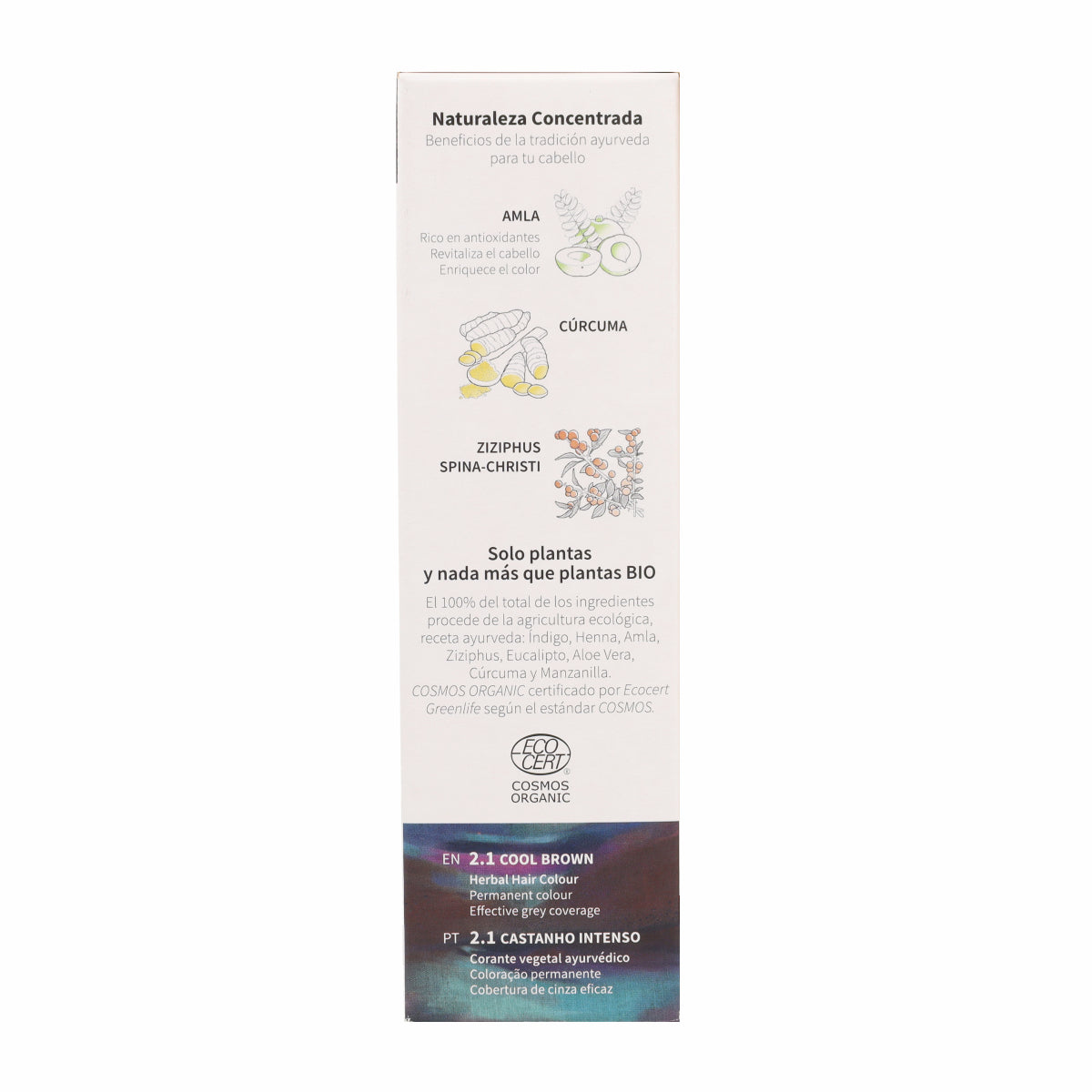 Tinte Chroma BIO Castaño Intenso 2.1 100 g