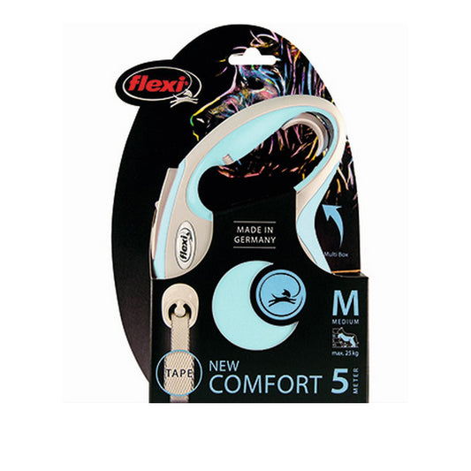 Correa Para Perros Flexi New Comfort Talla S Azul Claro_0