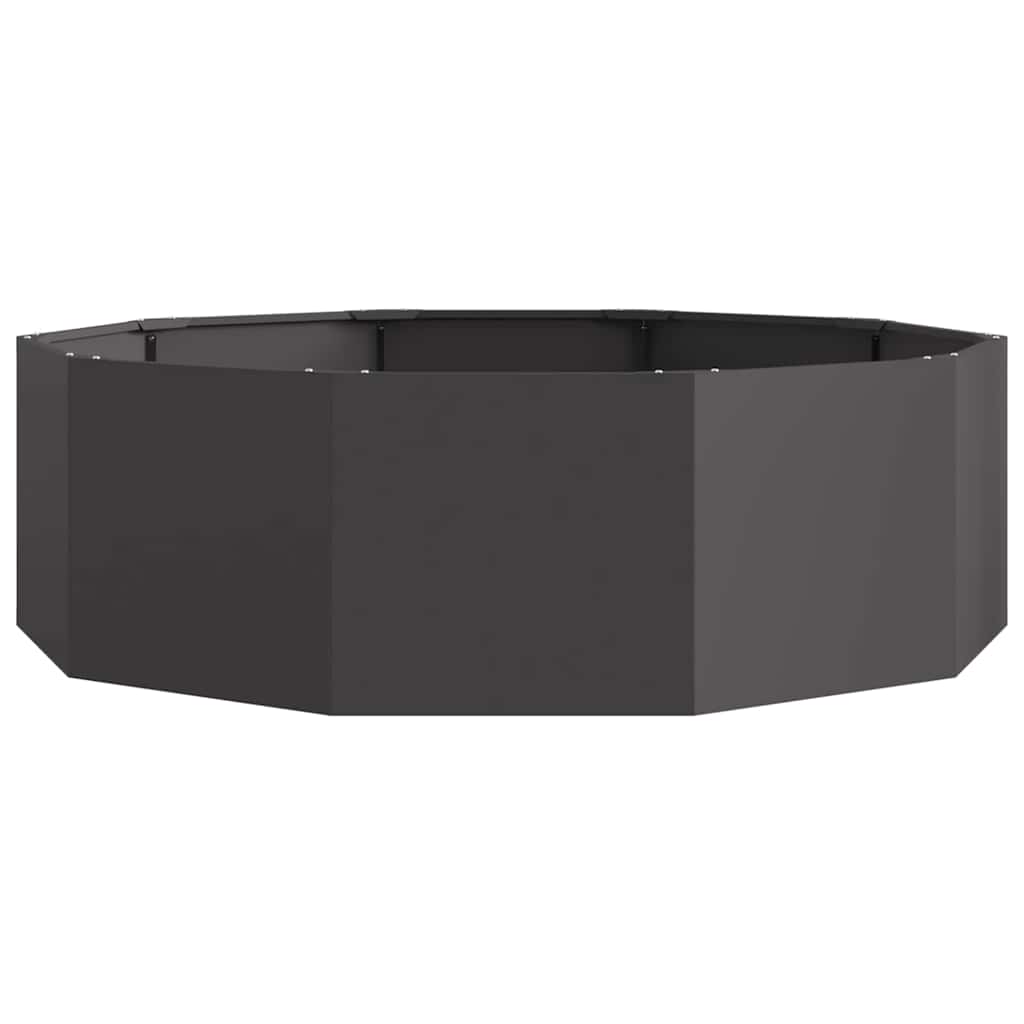 Jardinera Negro 120 X 120 X 35 Cm Acero_4