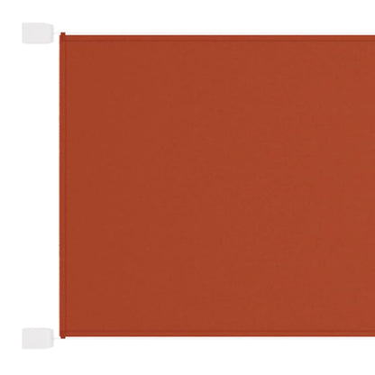 Vidaxl Toldo Vertical Terracota Tela Oxford 100x420 Cm_0