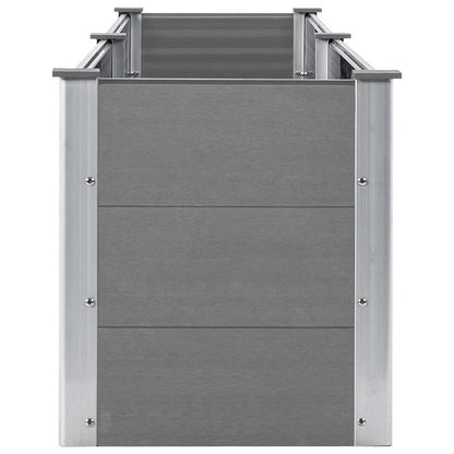 Arriate De Wpc Gris 250x50x54 Cm_4