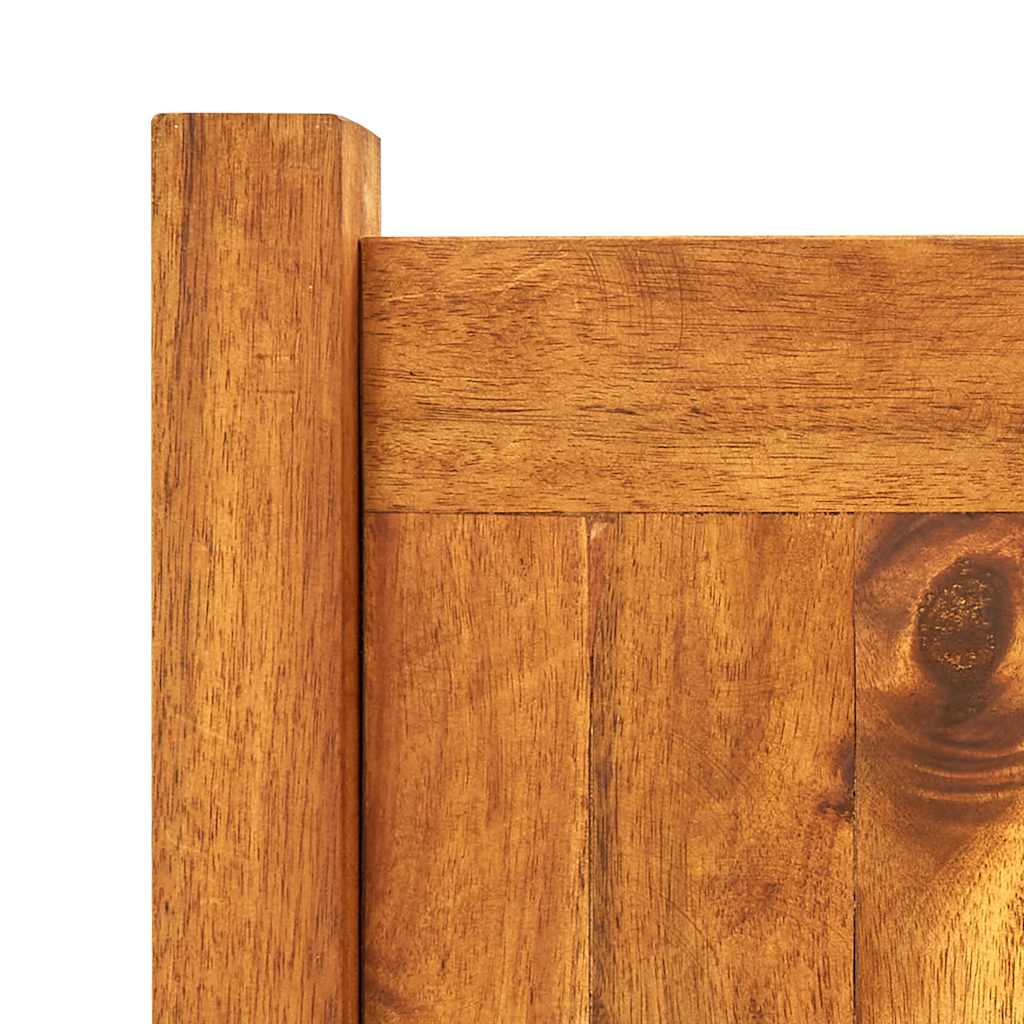 Arriate De Jardín De Madera De Acacia 150x30x25 Cm_5