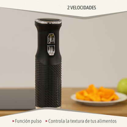 Briebe Elegance Set Batidora De Mano 2 Velocidades + Batidora Varillas Eléctrica 5 Velocidades + Turbo, Skt1187blk,negro_5