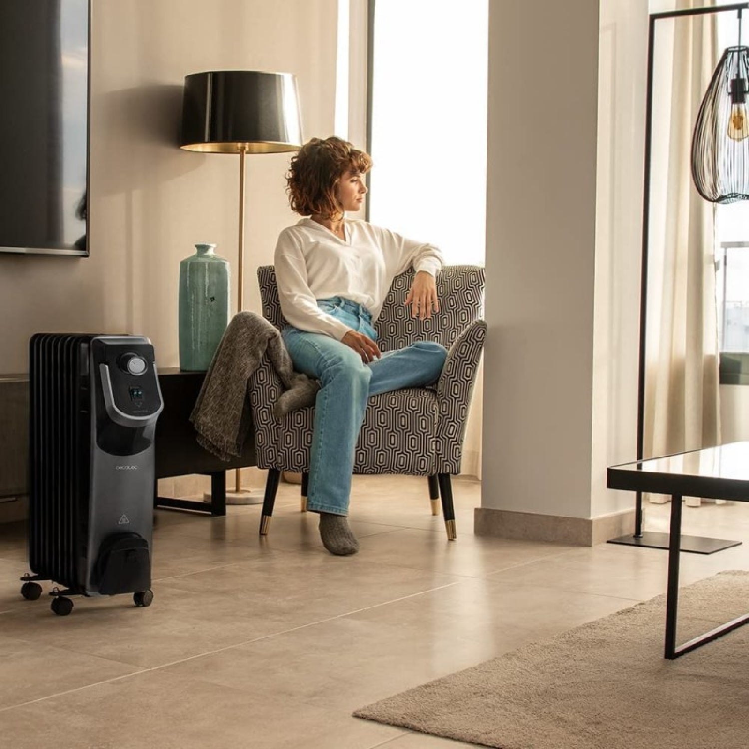 Cecotec Radiador De Aceite Readywarm 7000 Space 360 Black_0