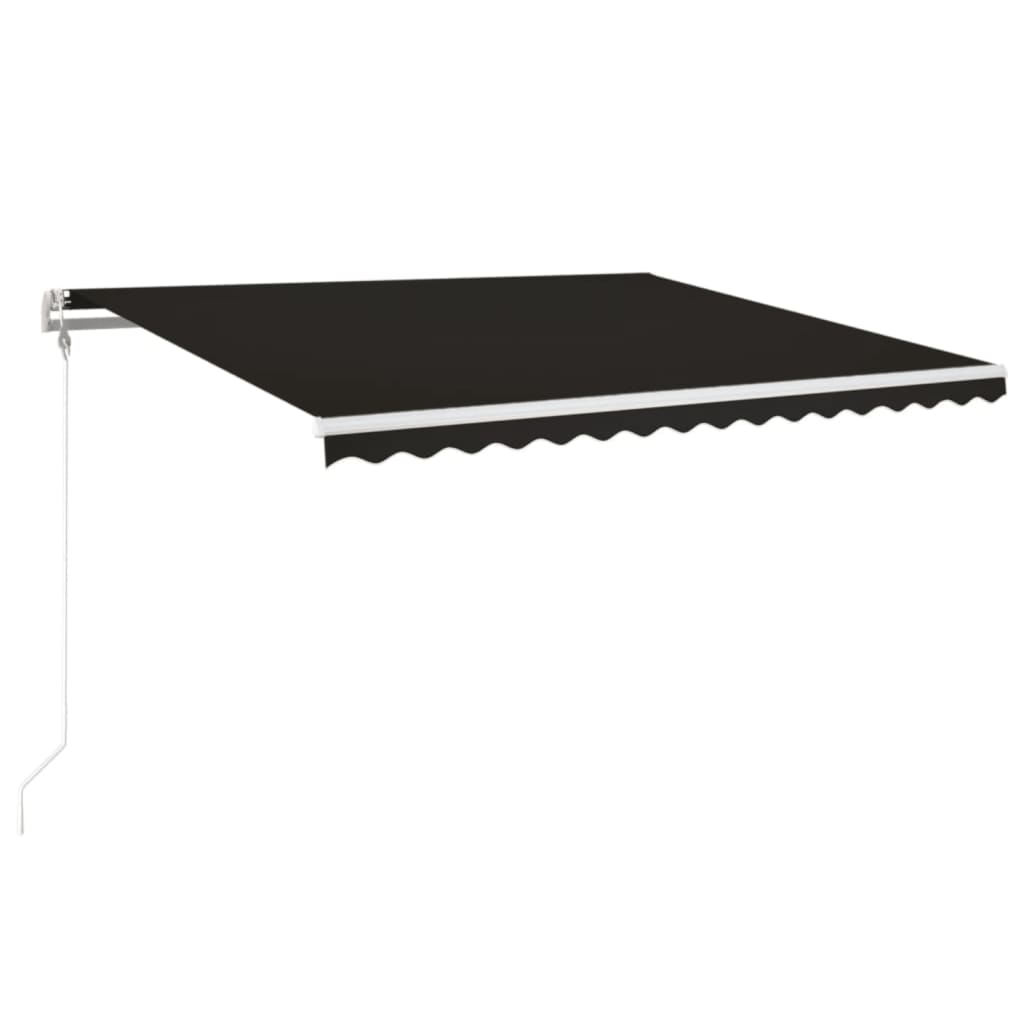 Toldo Retráctil Automático Gris Antracita 450x350 Cm_0
