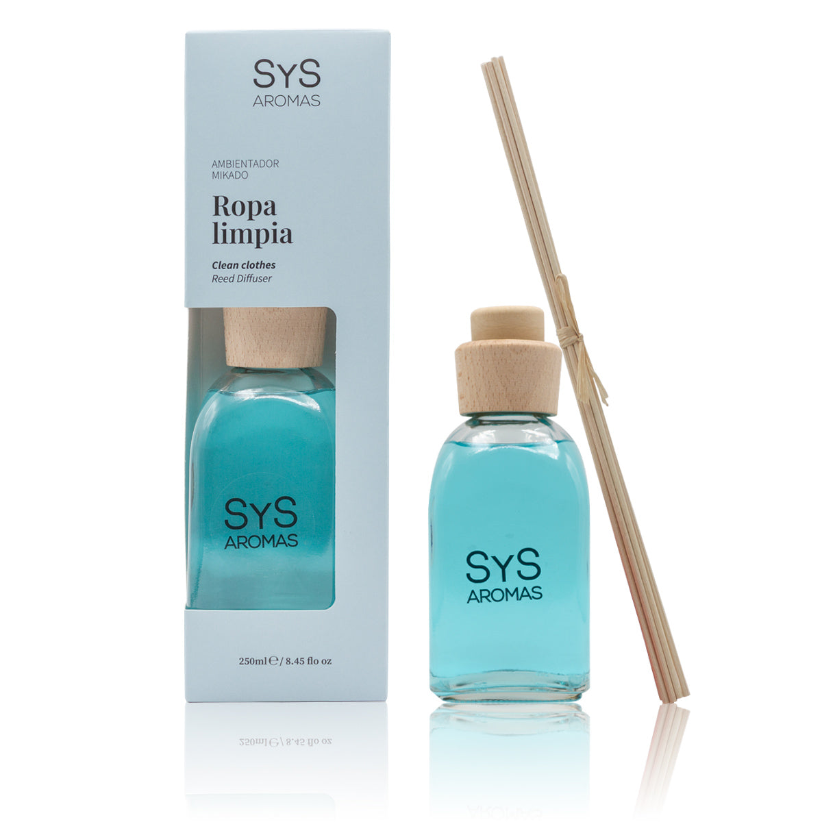 Ambientador Mikado de Ropa Limpia Origins SYS Aromas 250 ml | Aroma Fresco y Limpio | Relajante_0