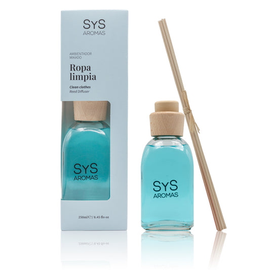 Ambientador Mikado de Ropa Limpia Origins SYS Aromas 250 ml | Aroma Fresco y Limpio | Relajante_0