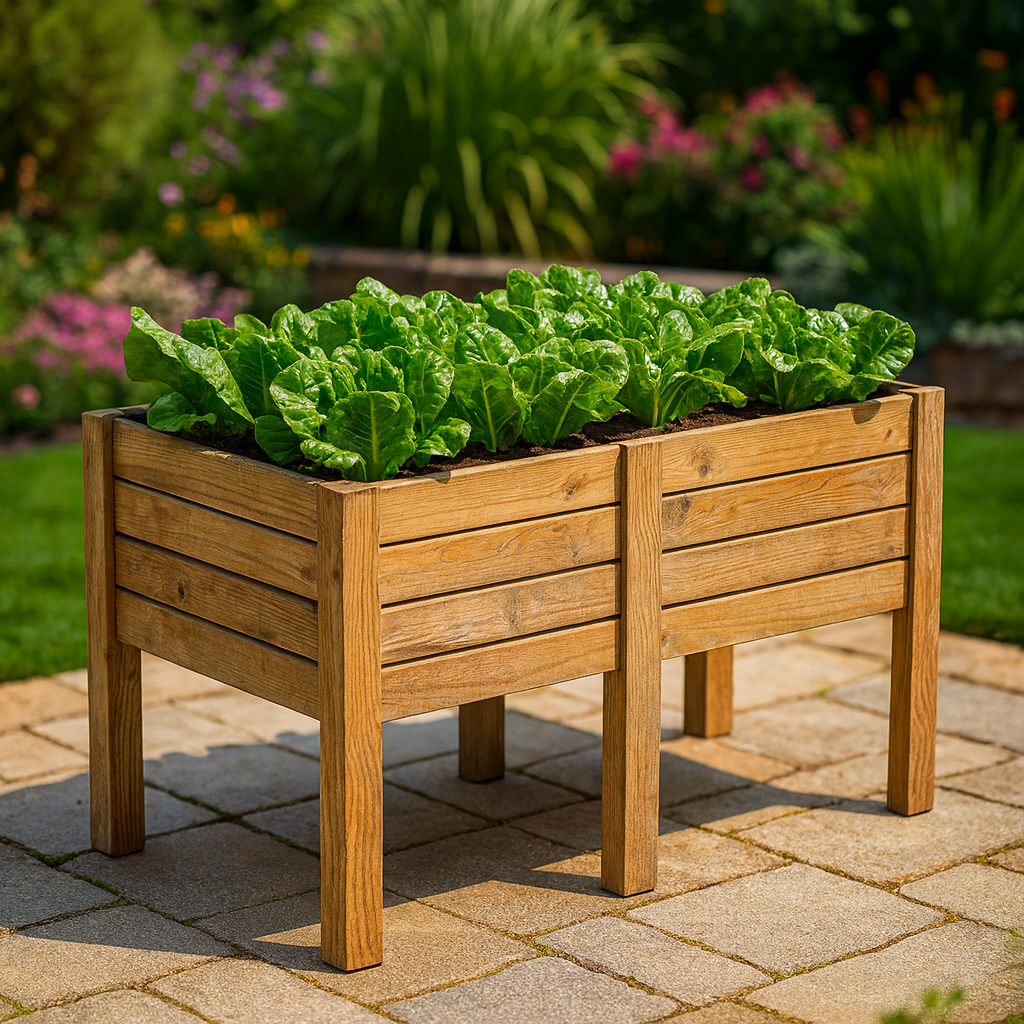 Mesa De Cultivo Mura Profunda 40cm Vidahuerto 200x80x80 Cm._1