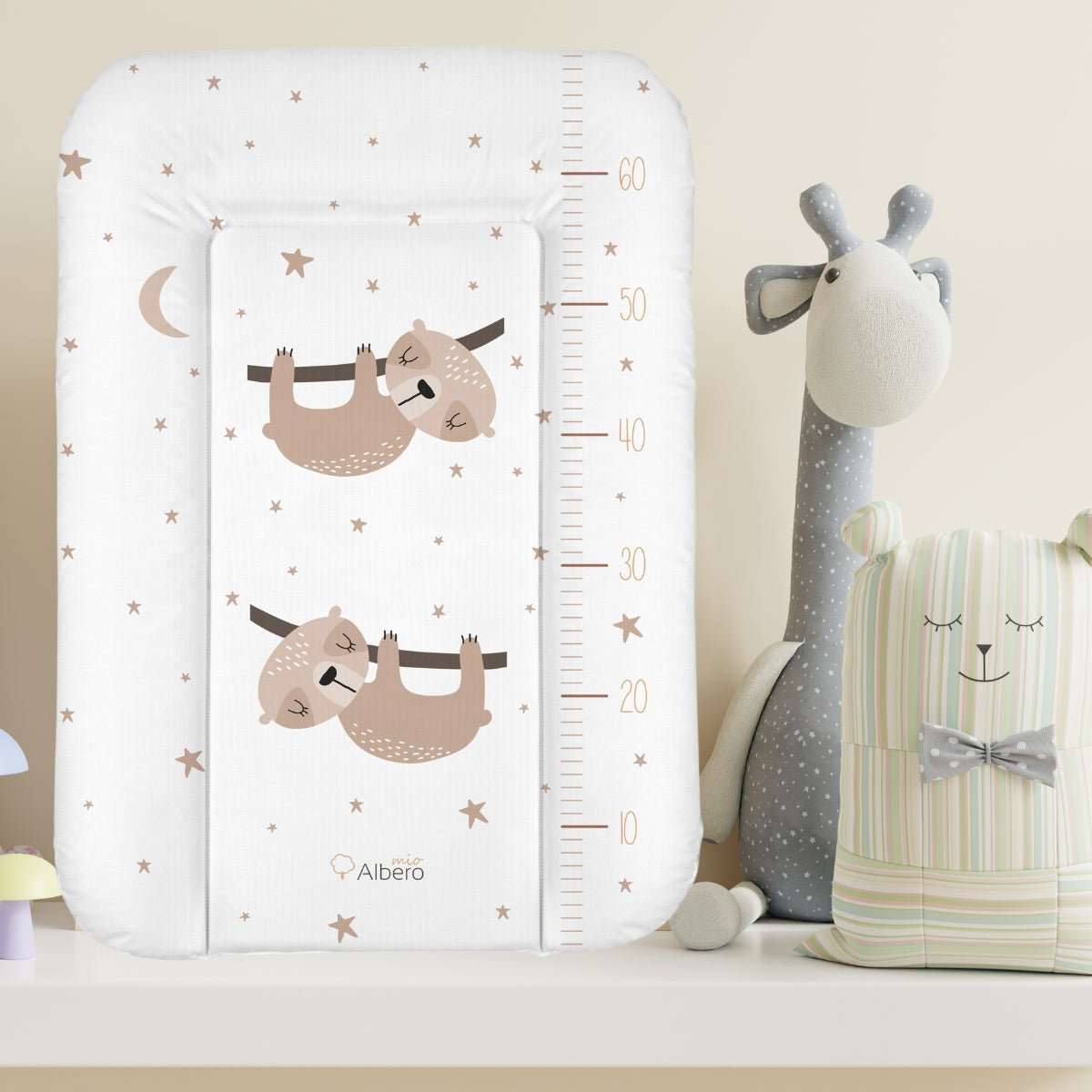 Cambiador Blando Para Comoda 70x50 Perezoso