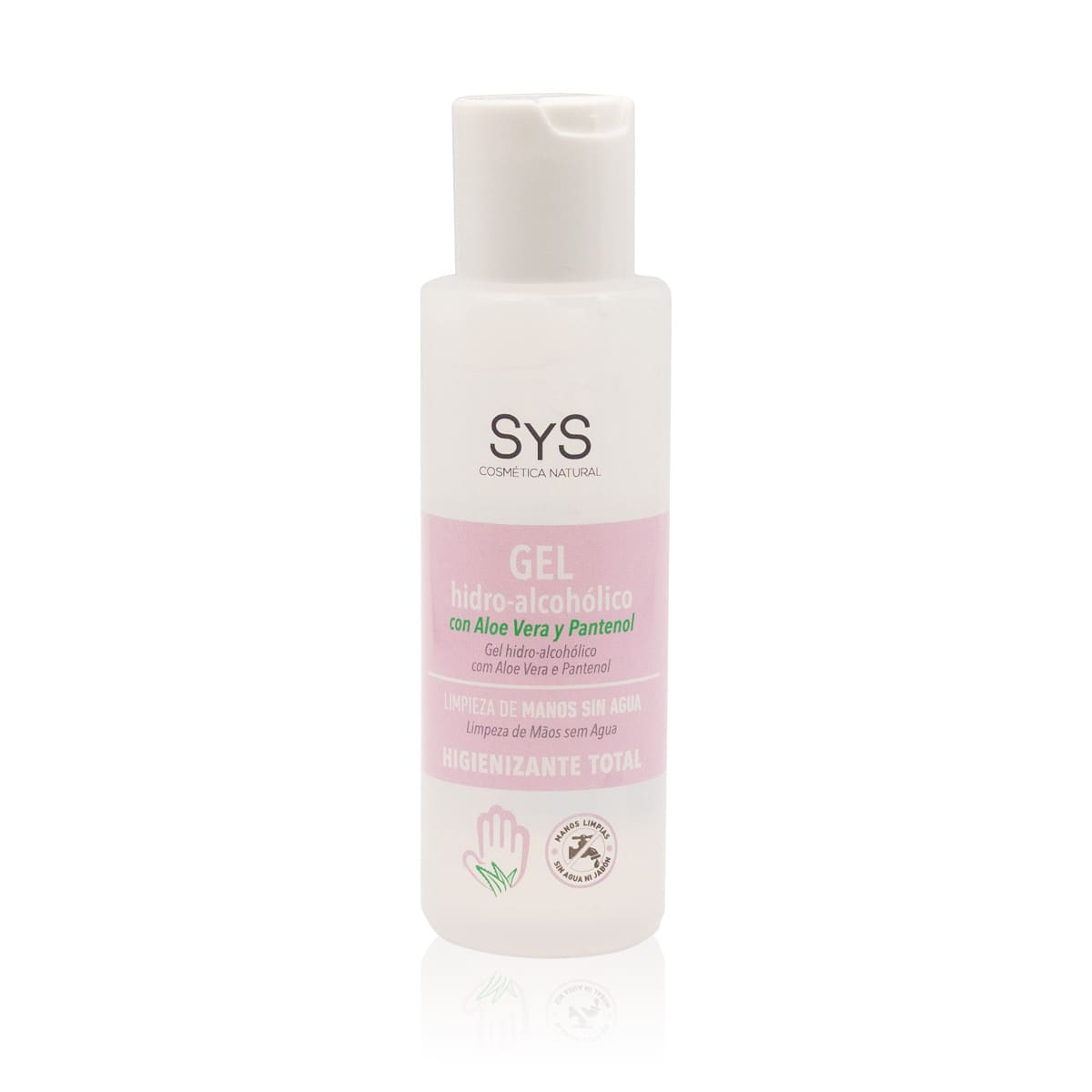 Gel Hidroalcohólico con Aloe Vera Labnatur 100 ml | Formato Viaje | Limpieza de Manos sin Agua | Hidrata y Suaviza_0
