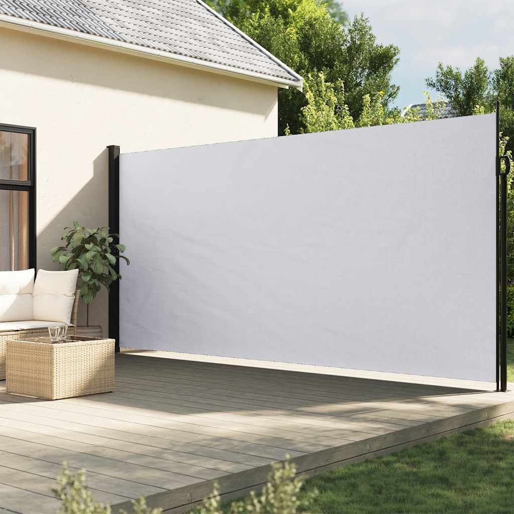 Vidaxl Toldo Lateral Retráctil Blanco 220x500 Cm_1