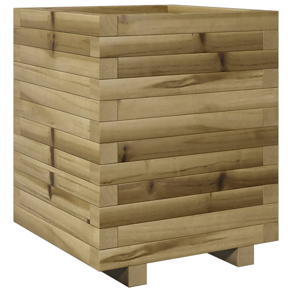 Jardinera Madera De Pino Impregnada 40x40x49,5 Cm_0
