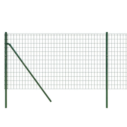 Cerca De Alambre De Acero Galvanizado Verde 0,8x10 M / Vetonek_4