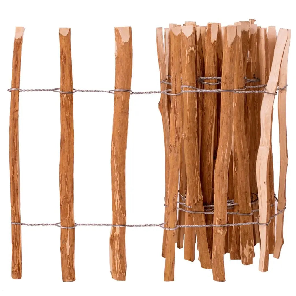 Valla De Estacas Madera De Avellano 60x500 Cm / Vetonek_2