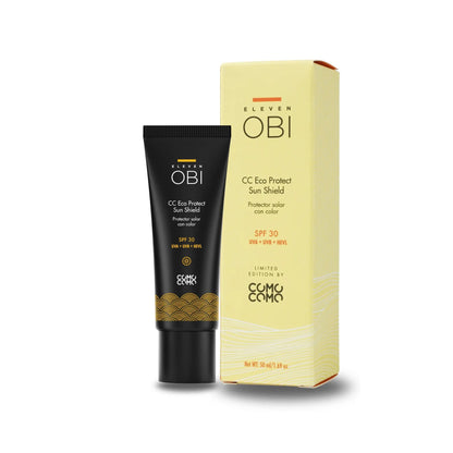 Crema antiedad con color SPF 30 CC Eco Protect Sun Shield Eleven Obi 50 ml