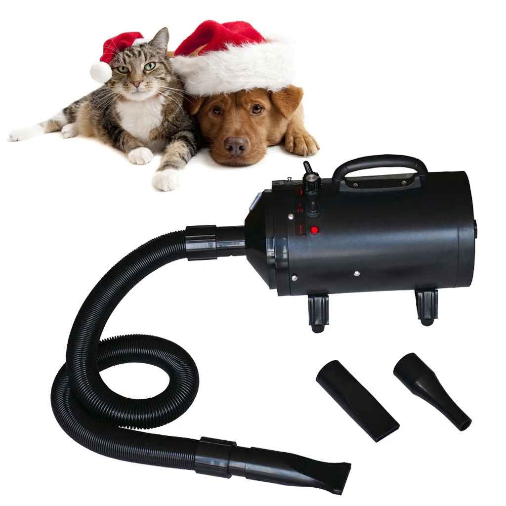 Vidaxl Secador De Pelo De Perro Con 3 Boquillas Negro 2400 W_4