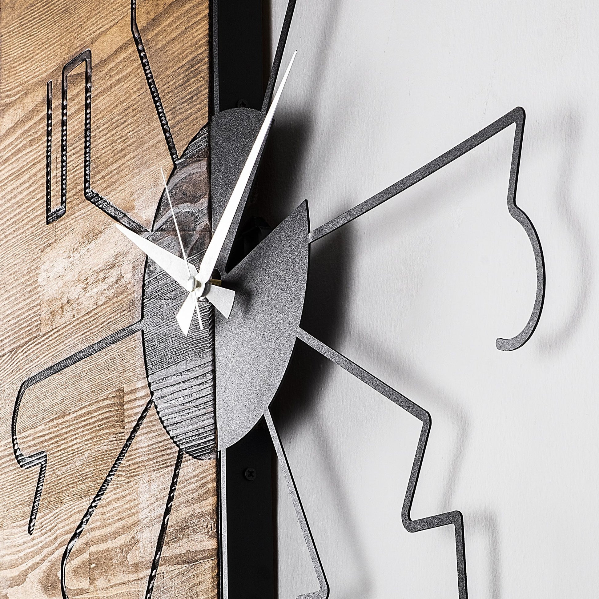 Reloj De Pared Madera Alternativa