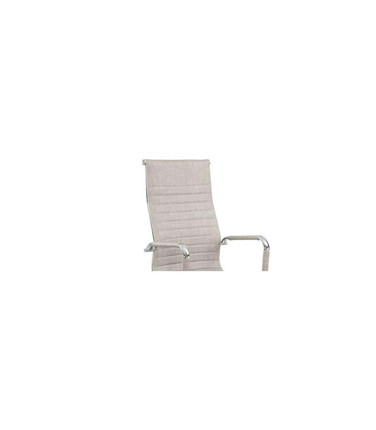 Silla Despacho Giratoria Elevable Acabado Beige, 60 Cm(ancho) 108-115 Cm(altura) 66 Cm(fon_4