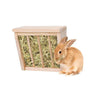 Comedero para heno de madera Nobleza 15 x 10 x 15 cm