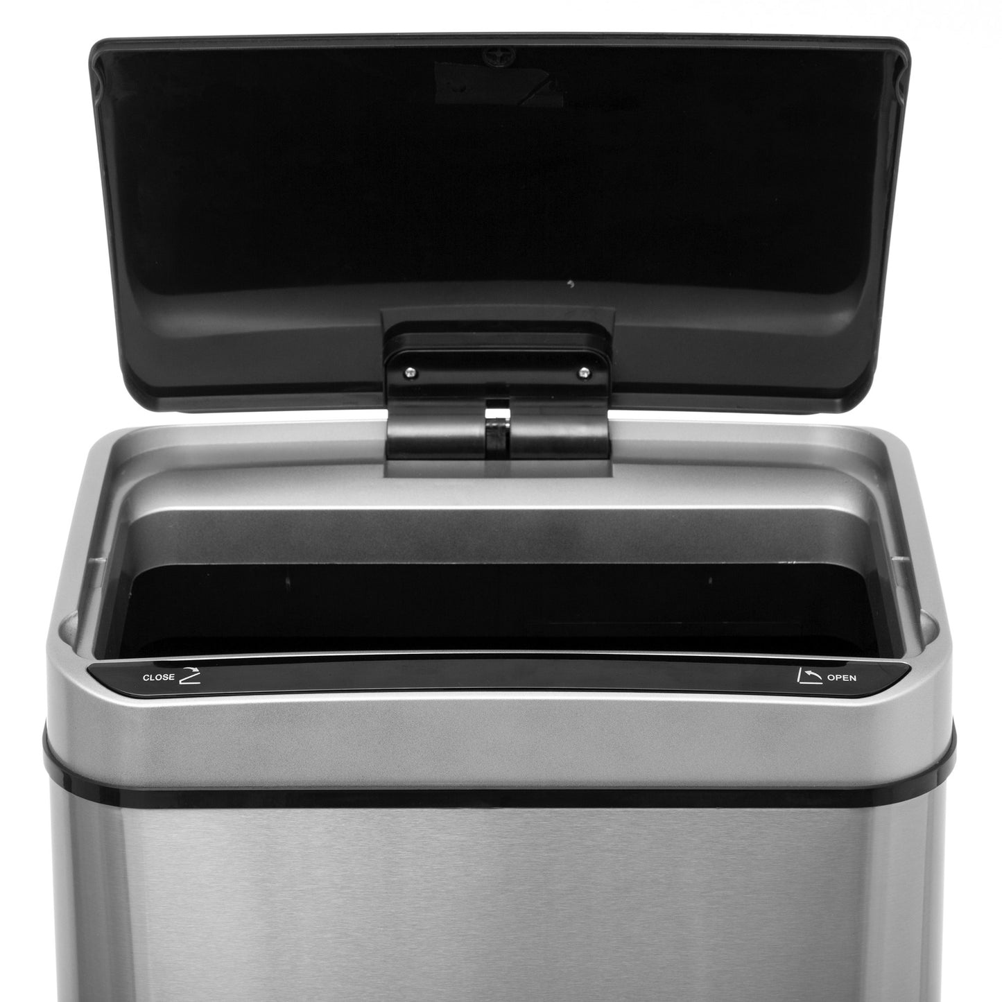 Papelera / Cubo De Basura / Contenedor De Residuos, Rectangular, Con Sensor, 40l_2