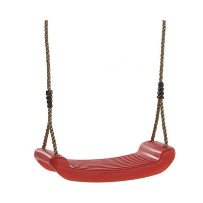 Asiento Plano De Plastico Masgames Rojo.