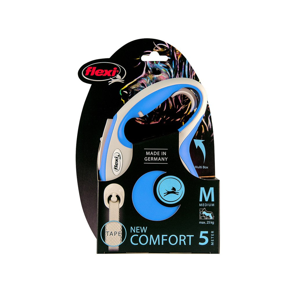Correa Para Perros Flexi New Comfort Azul Talla L (5 M)_0