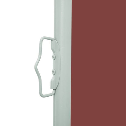 Vidaxl Toldo Lateral Retráctil De Jardín Marrón 170x300 Cm_3