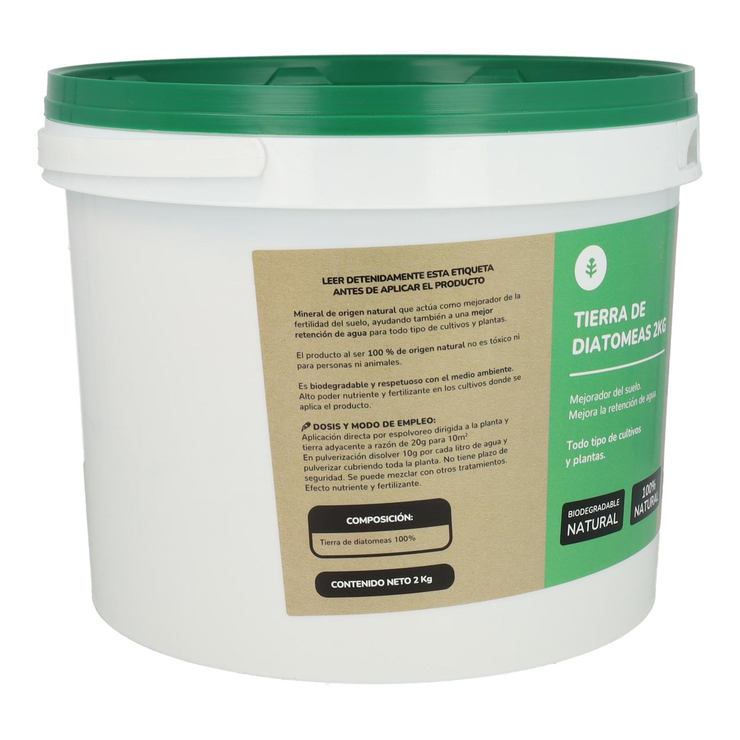 Tierra de Diatomeas Planeta Huerto 2 Kg