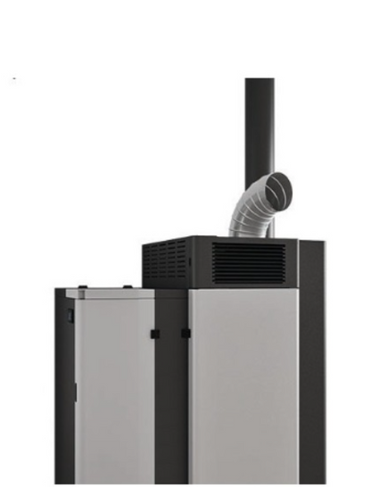 Generador De Aire Caliente De Pellets Eva Calòr Aria 30 901682600 Aluminio/acabado Negro_2