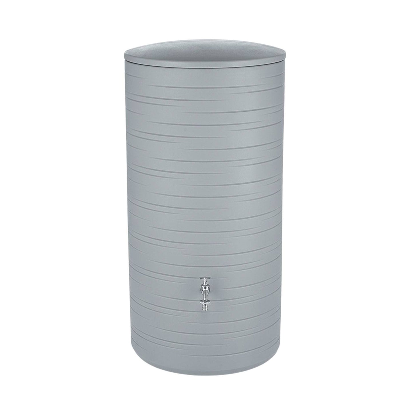 Bidón De Agua De Lluvia Novara 280l Color Gris Frío