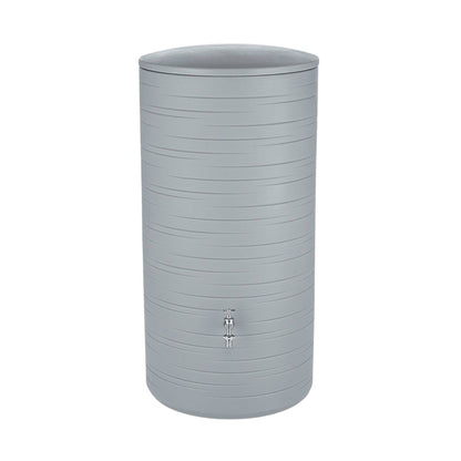 Bidón De Agua De Lluvia Novara 280l Color Gris Frío