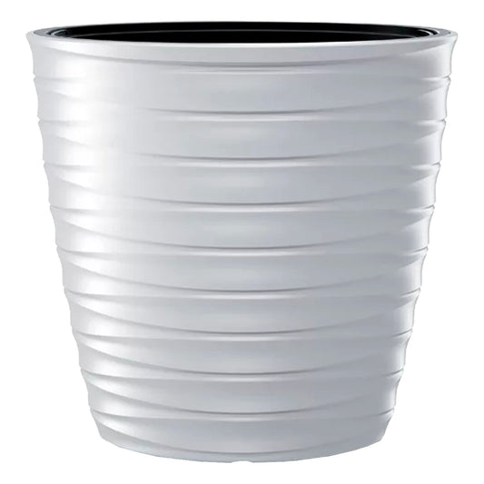 Maceta Freze 44l., Con Depósito, Dimensiones (mm) 383x383x579, Color Blanco_0