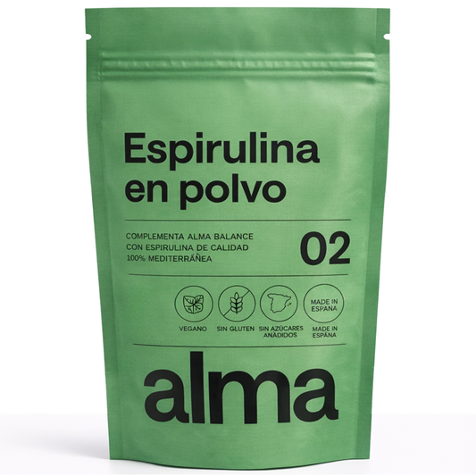 Alma® Espirulina En Polvo 116 G | 100% Pura (ingrediente Único) | Vegana, Sin Gluten Y Sin Azúcares Añadidos_0