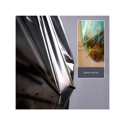 Joybos - 5 Rollos De Bolsas De Basura Negras Con Cordón