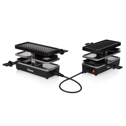 Tristar Plancha Raclette 2 Personas Ra-2741 Negro 400 W 23,8x10,4 Cm_4