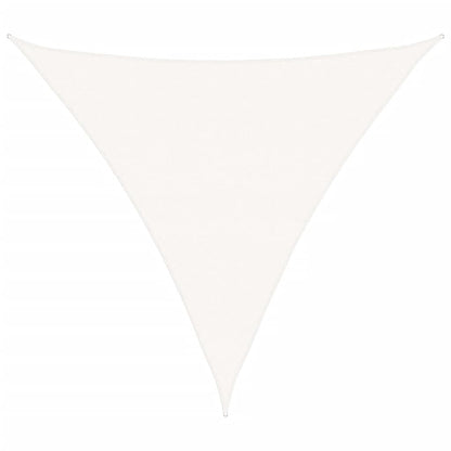 Toldo De Vela Triangular Hdpe 5x5x5 M Blanco_0