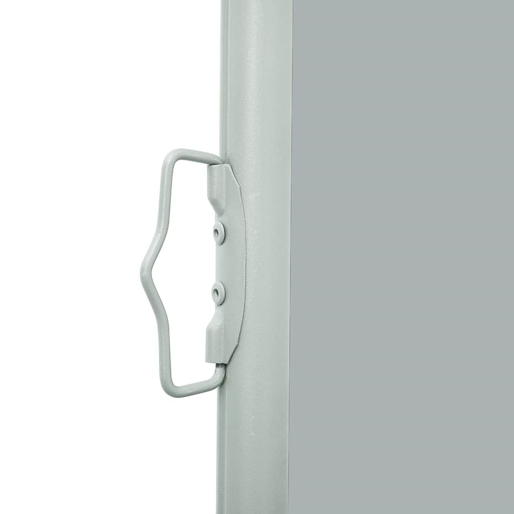 Vidaxl Toldo Lateral Retráctil Para Patio Gris 140x600 Cm_4