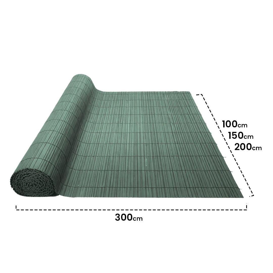 Cañizo Pvc Doble Cara 20 Mm Surfcane 20 Mm 1x3 Verde Nortene_1