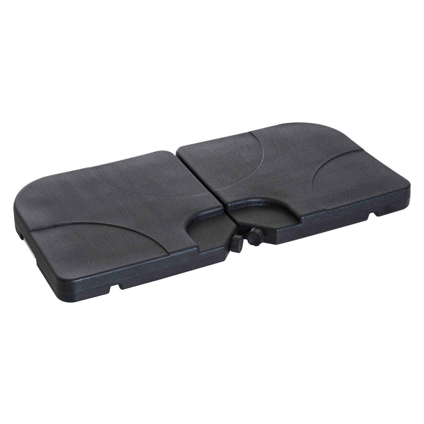 Outsunny Base Soporte De Sombrilla Pie Para Parasol Negro_3
