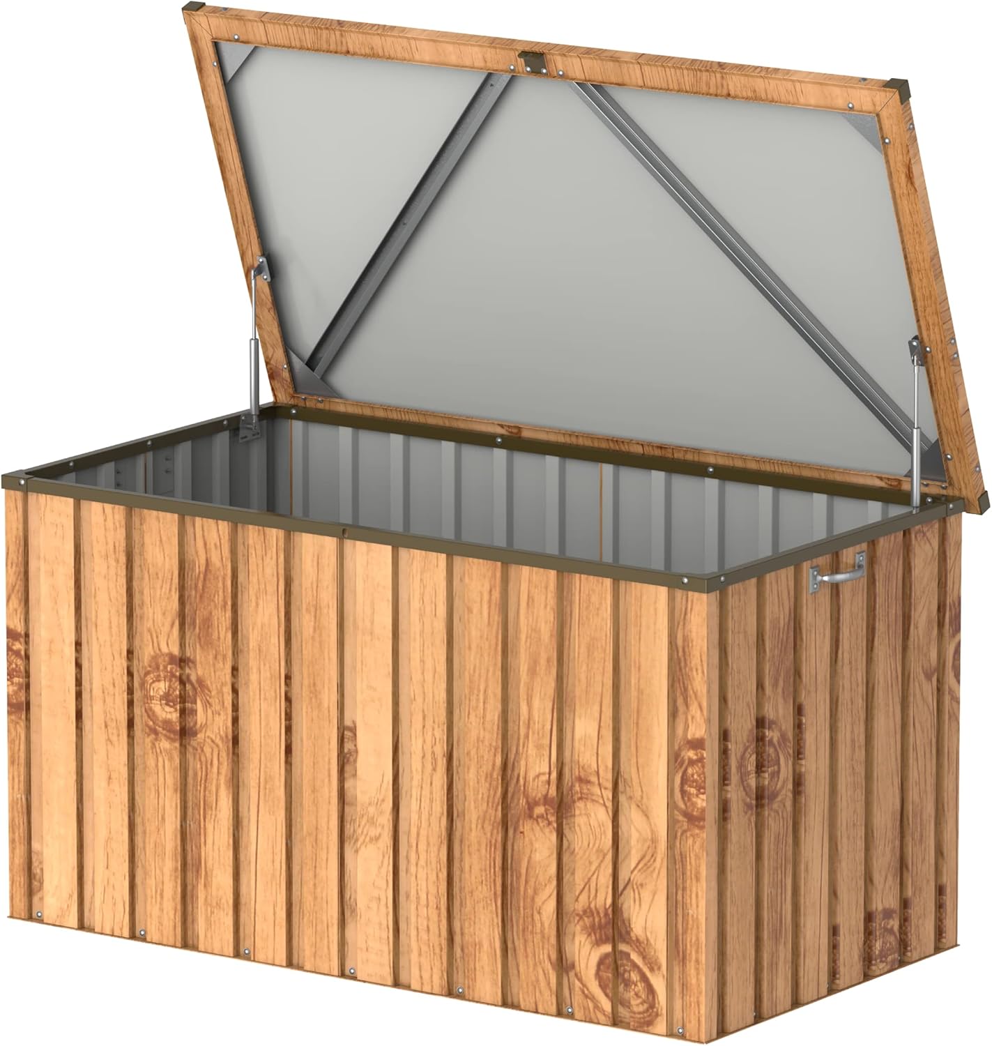 Duramax - Arcón Baúl - Apolo 585 L - Metal - Color Imitación Madera -  -_2