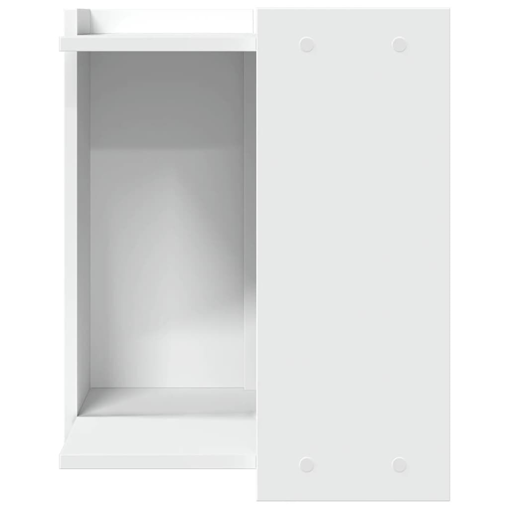 Vidaxl Mueble Arenero Para Gatos Madera Ingeniería Blanco 42x42x51 Cm_3