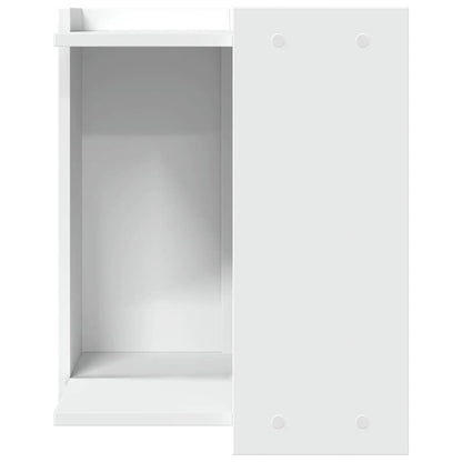 Vidaxl Mueble Arenero Para Gatos Madera Ingeniería Blanco 42x42x51 Cm_3