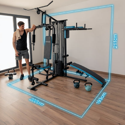 Cecotec Estacion De Musculacion Drumfit Homegym 2000 Double Cecotec_3