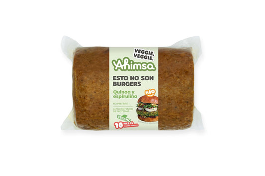 Rulo Hamburguesa Quinoa Y Espirulina Bio Ahimsa 750 G_0