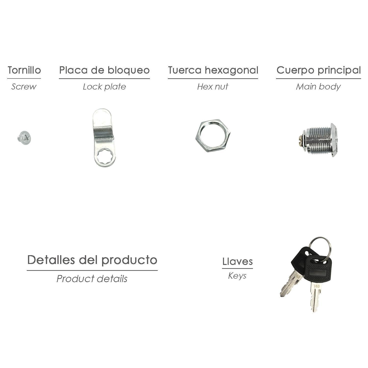 Cerradura Recambio Para Buzon Palace_2